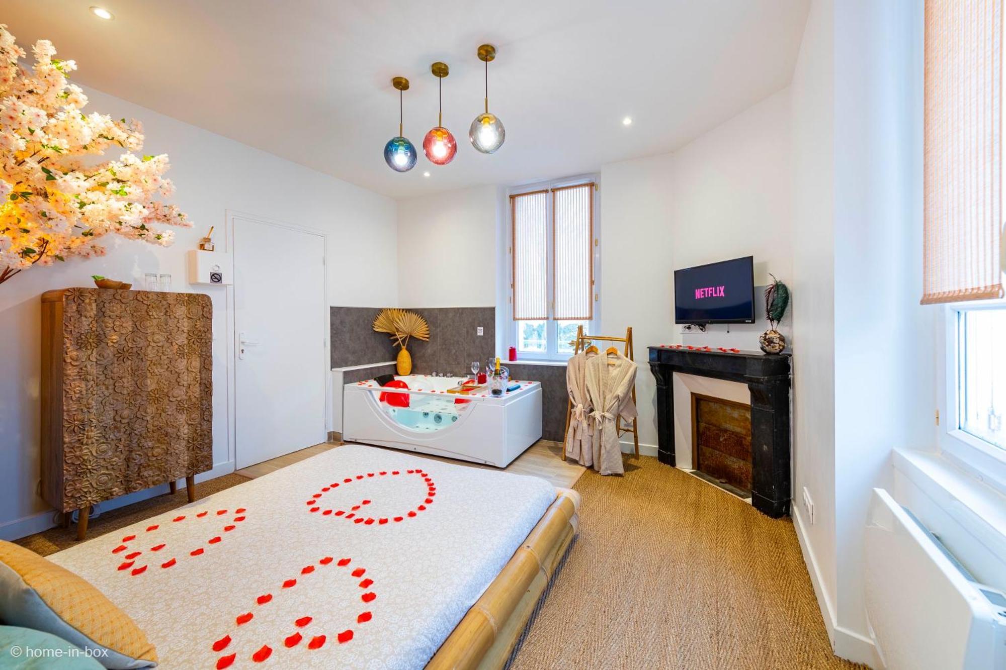 Le Nid D'Eliyah, Suites Avec Jacuzzi 15Min Disneyland Paris 南特伊·莱斯莫 外观 照片