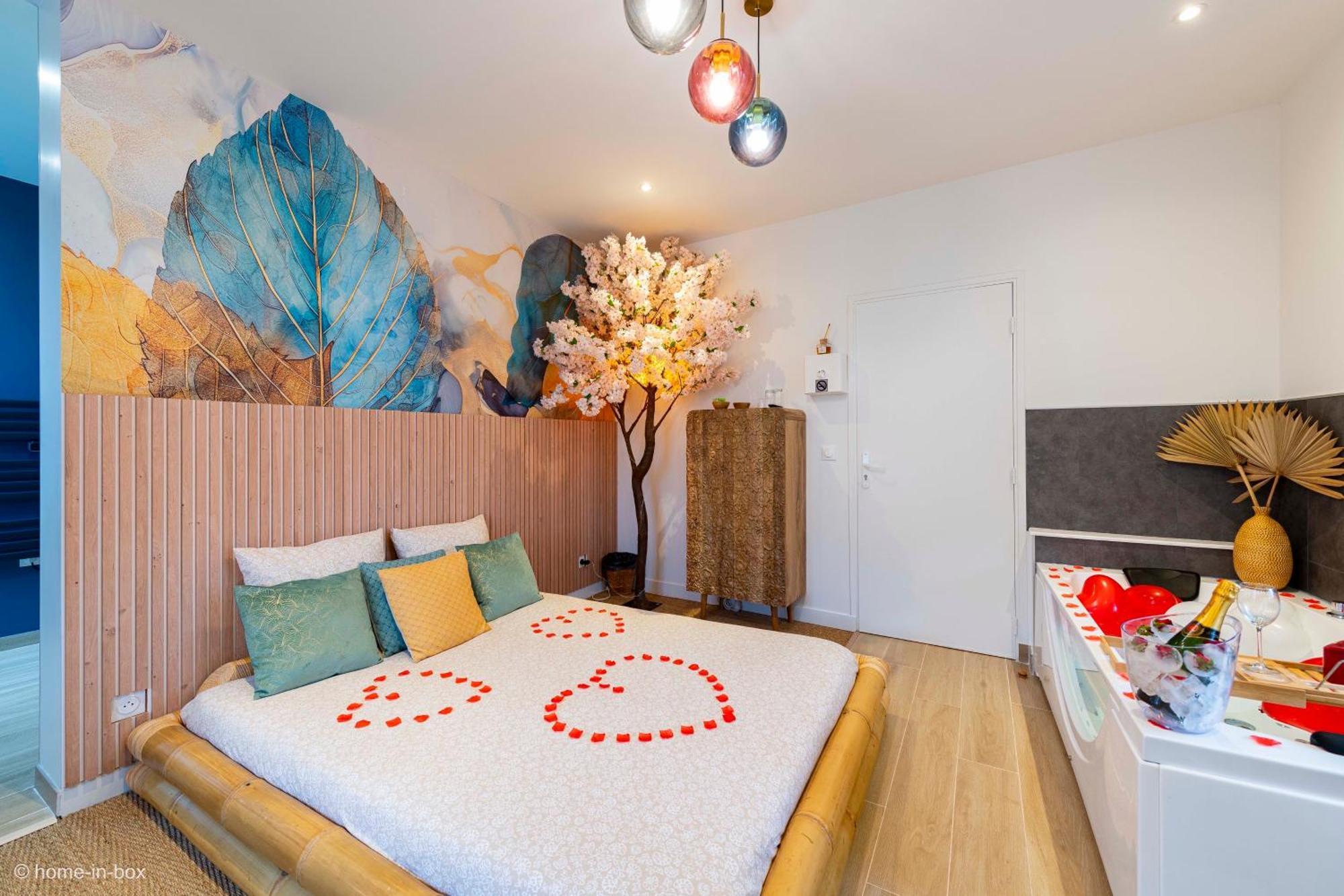 Le Nid D'Eliyah, Suites Avec Jacuzzi 15Min Disneyland Paris 南特伊·莱斯莫 外观 照片