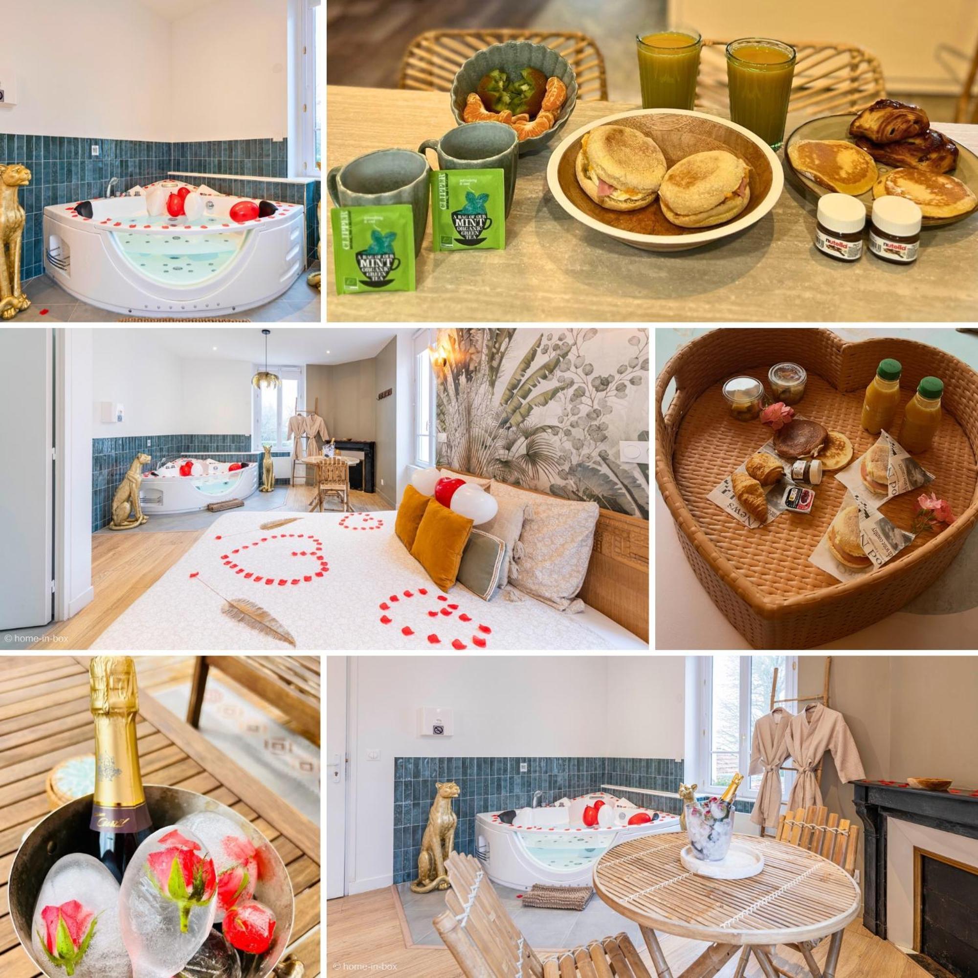 Le Nid D'Eliyah, Suites Avec Jacuzzi 15Min Disneyland Paris 南特伊·莱斯莫 外观 照片